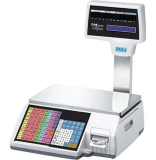 CAS CL-5500 Scale with Barcode Label and Receipt / Ticket Printing (Trade Approved) CL5500