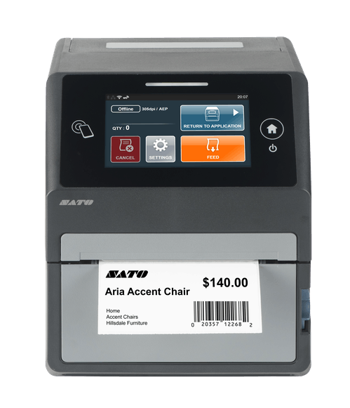 SATO CT4-LX 4 inch Thermal Transfer Label Printer