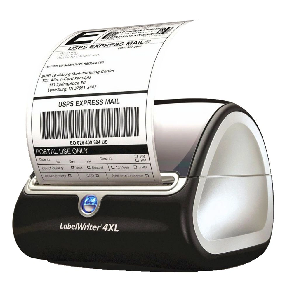 DYMO High Capacity Shipping Labels 104mm x 159mm (1 Roll of 220), Permanent White