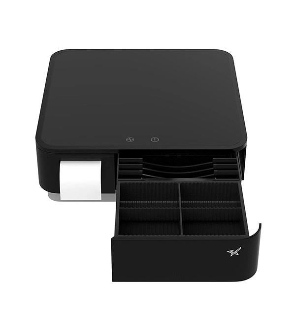 Dear POS iPad Compatible Bundle 2 All in One Receipt Printer, iPad Stand, Cash Drawer Bluetooth Scanner