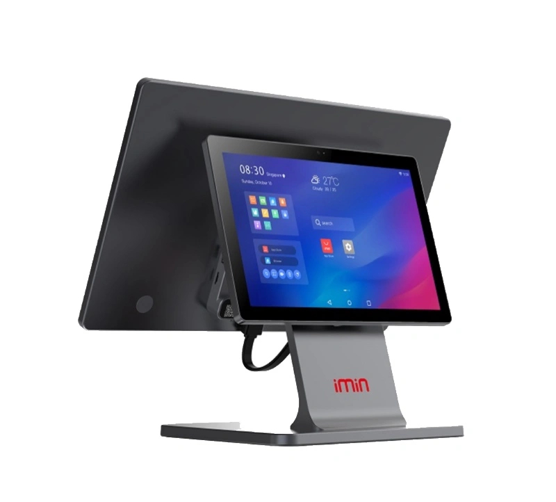 iMIN POS SWAN 1 PRO A78 15.6" Touch POS Terminal A55 4/32 Stand BT Wifi Speaker AD13