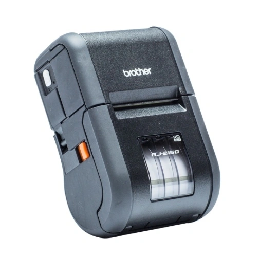 Brother RJ-2150 2" Mobile Printer - Bluetooth AirPrint Wifi MFi USB Bundle Pack