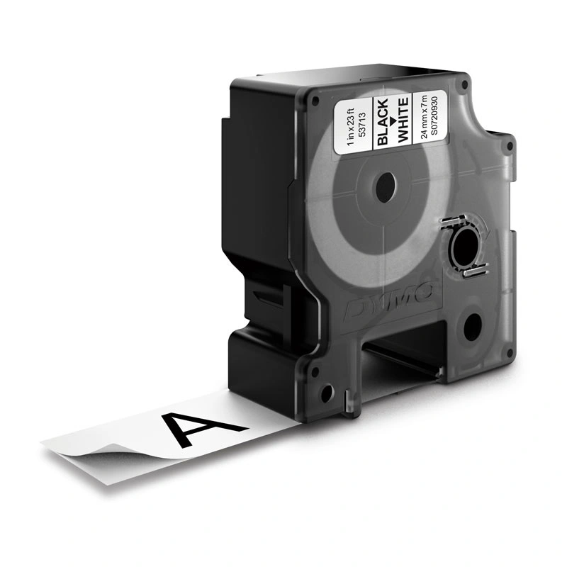 DYMO D1 Label Tape 24mm x 7m, Black on White (S0720930)