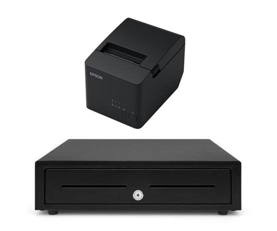 Square Compatible Epson TM-T82IIIL Thermal Receipt Printer -  Ethernet - Optional Cash Drawer 