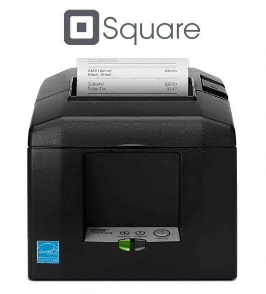 Square Bundle No.1 - Square iPad Compatible Receipt / Docket Printer + Cash Drawer