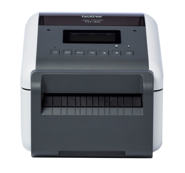 Brother TD-4D TD-4550D 300dpi Professional Direct Thermal Barcode Label and Receipt Printer USB/Serial/ETH/WLAN/BT
