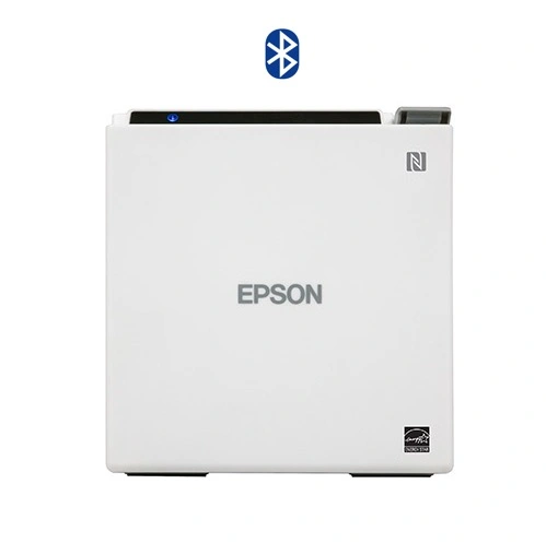 Shopify Compatible WHITE Bluetooth Epson TM-M30III Thermal Receipt Printer 