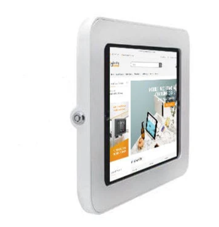 Slim Wall Mount For iPad - Tab Secure - Black or White