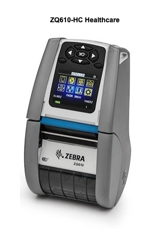Zebra Mobile Printer ZQ610 Plus 2 Inch BT4 / WLAN / HC