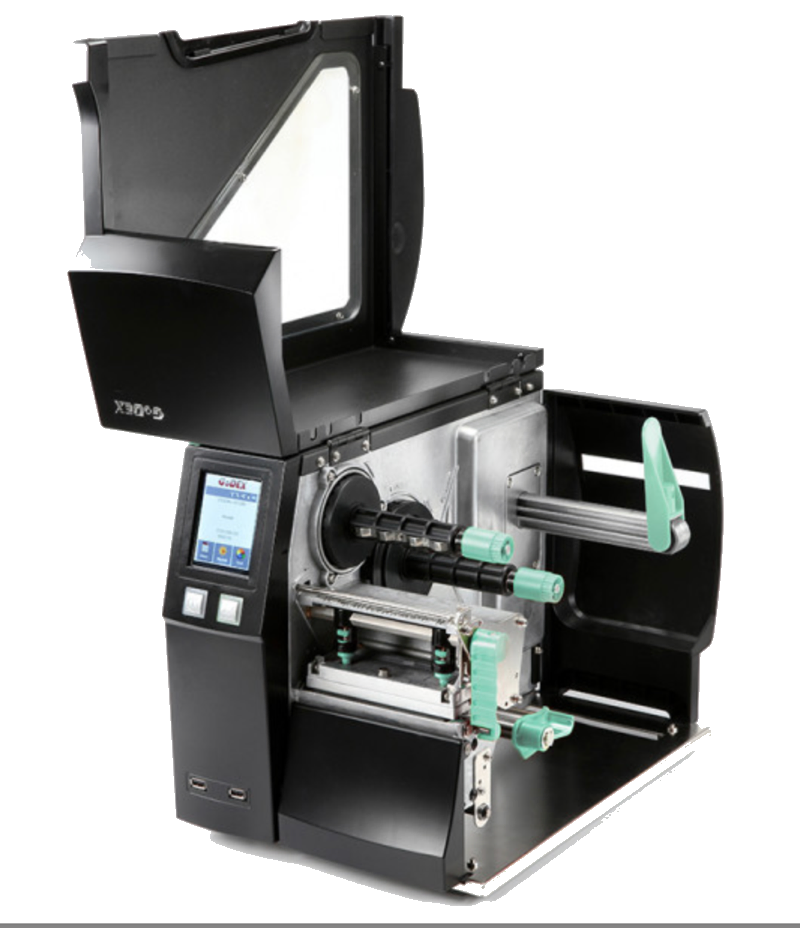 GoDEX ZX1200Xi 4" Industrial Thermal Transfer Label Printer Ethernet/USB/Serial 203dpi