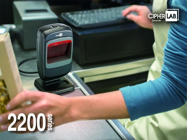 CipherLab 2200 Omnidirectional 2D Barcode Scanner (USB)