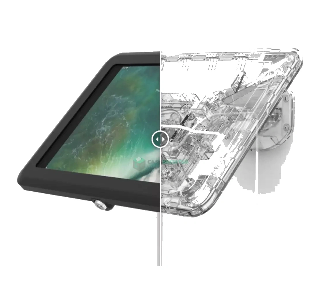 Como Wall Mount Fixed or Flex iPad and Tablet Stand Black or White 