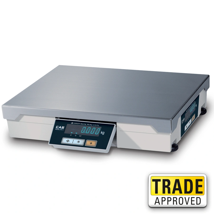 CAS PD-II ECR Weigh Only ECR & POS Interface Scale (Trade Approved)
