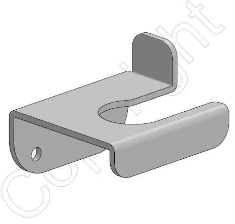 Spacepole Drive Thru Handheld Eftpos 250 or 500mm - Optional Wall Mount