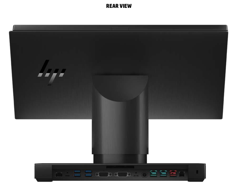 HP Engage One PRO 15.6" i3 Touch POS Terminal with Stand + Epson Printer + Zebra Scanner