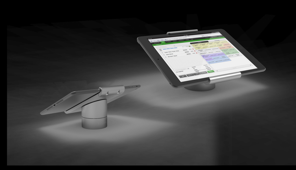 Kounta White Bundle - iPad Only Receipt Printer, Cash Drawer , iPad 10.2" Pivot Stand (Optional paper)