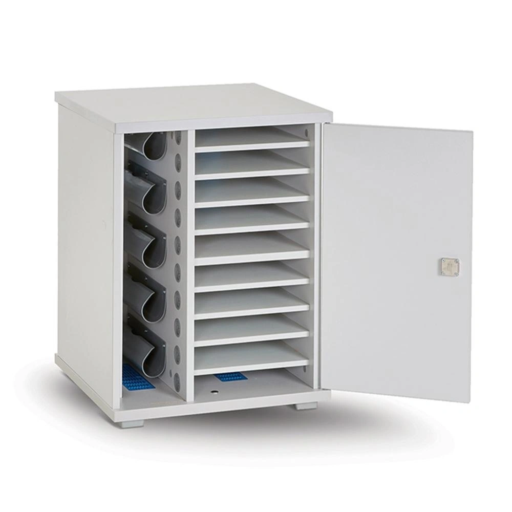 Lapcabby Lyte 10 Device Horizontal Single Door Static AC Charging Cabinet for Laptops, Tablets & Chromebooks up to 15 Inch LYTE10SD