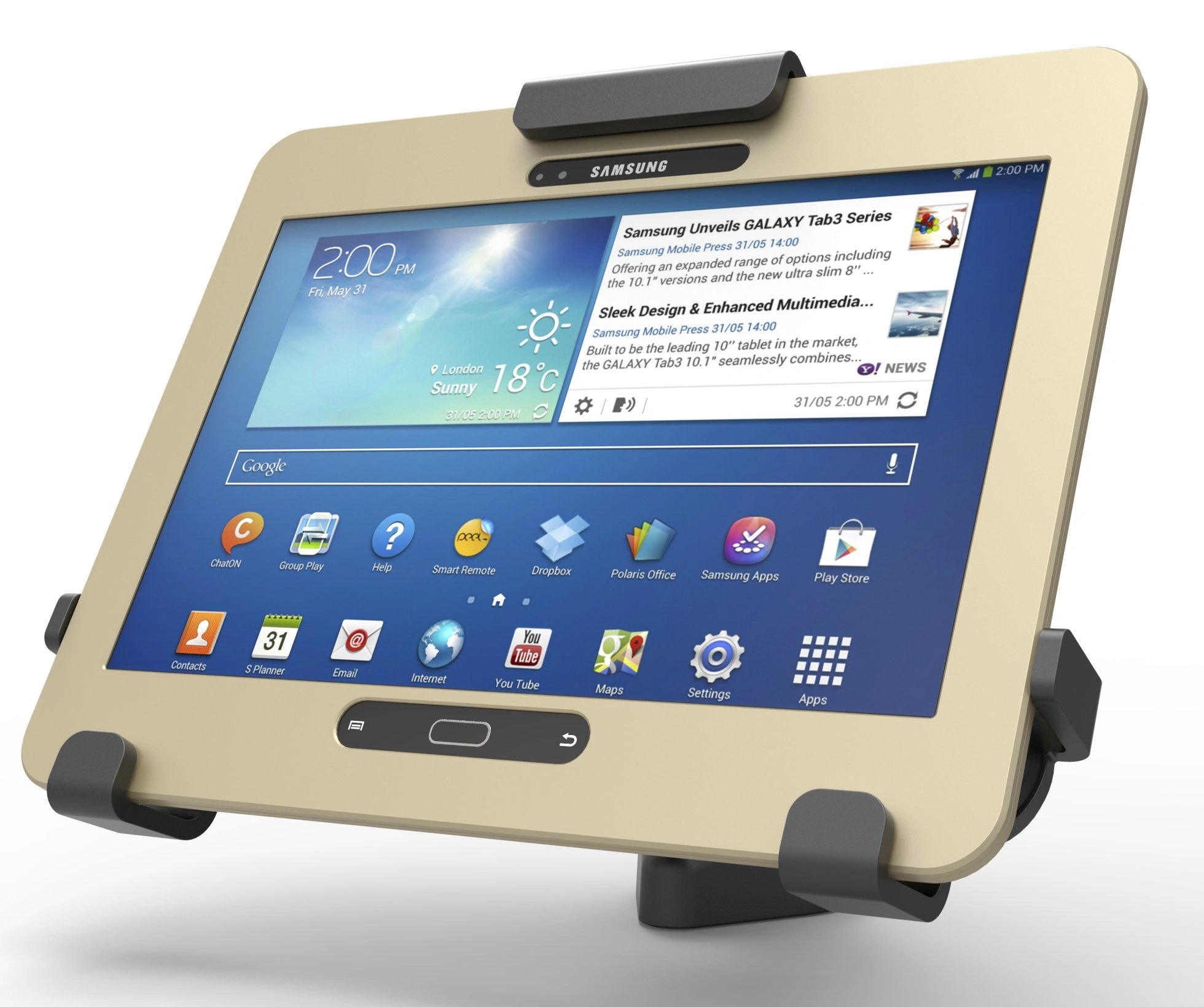 Maclocks iPad Rugged Case Security Mount - Universal Tablet Locking Stand