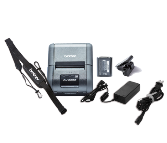 Brother RJ-2030 Mobile Receipt Printer - Bluetooth USB (up to 2 inch) 