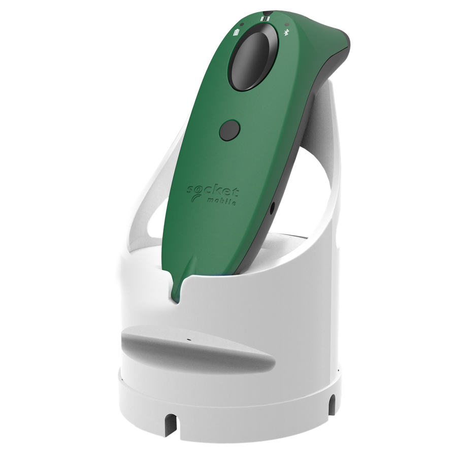 SocketScan S740 1D & 2D Imager Barcode Scanner with White Dock (Various Colors)