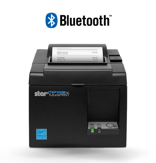 Star Micronics Thermal TSP143IIIBi Bluetooth Printer and SMALL STAR Cash Drawer Bundle