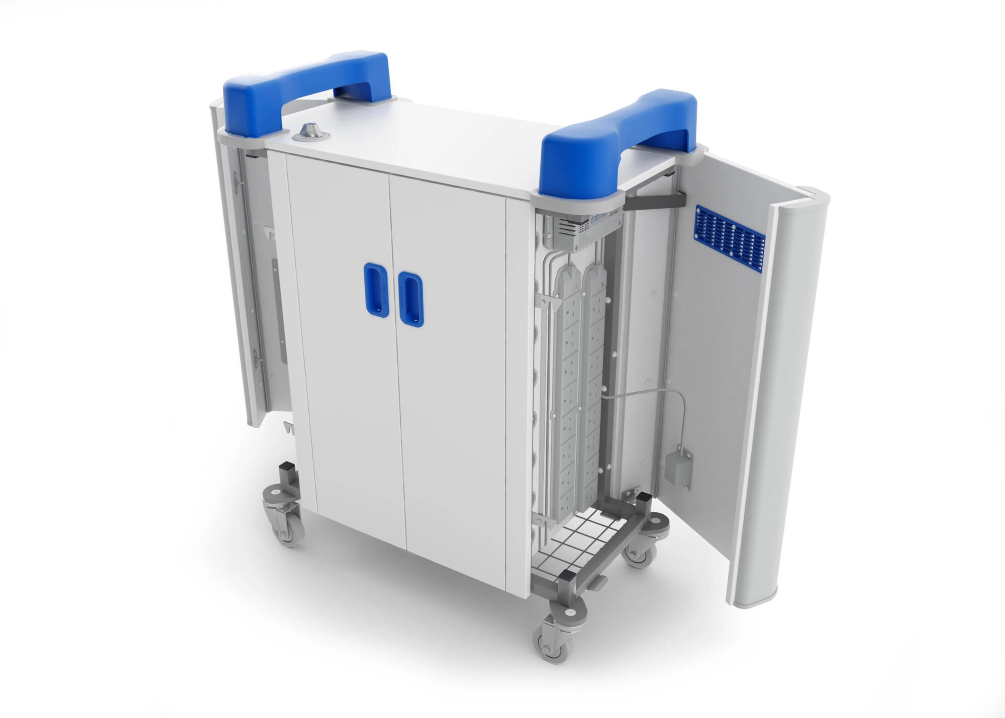 LapCabby TabCabby 32 Bay Compact (up to 12 inch) Tablet Storage and Charging TrolleyTABCAB32HC