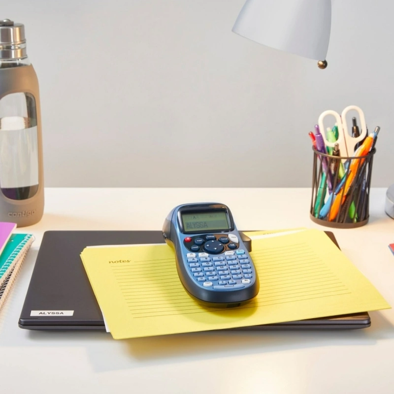 DYMO LetraTag LT-100H Handheld Label Maker, Blue (2174534)