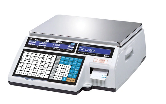 CAS CL-5200 Scale with Barcode Label Printing  ( CL5200 Trade Approved)