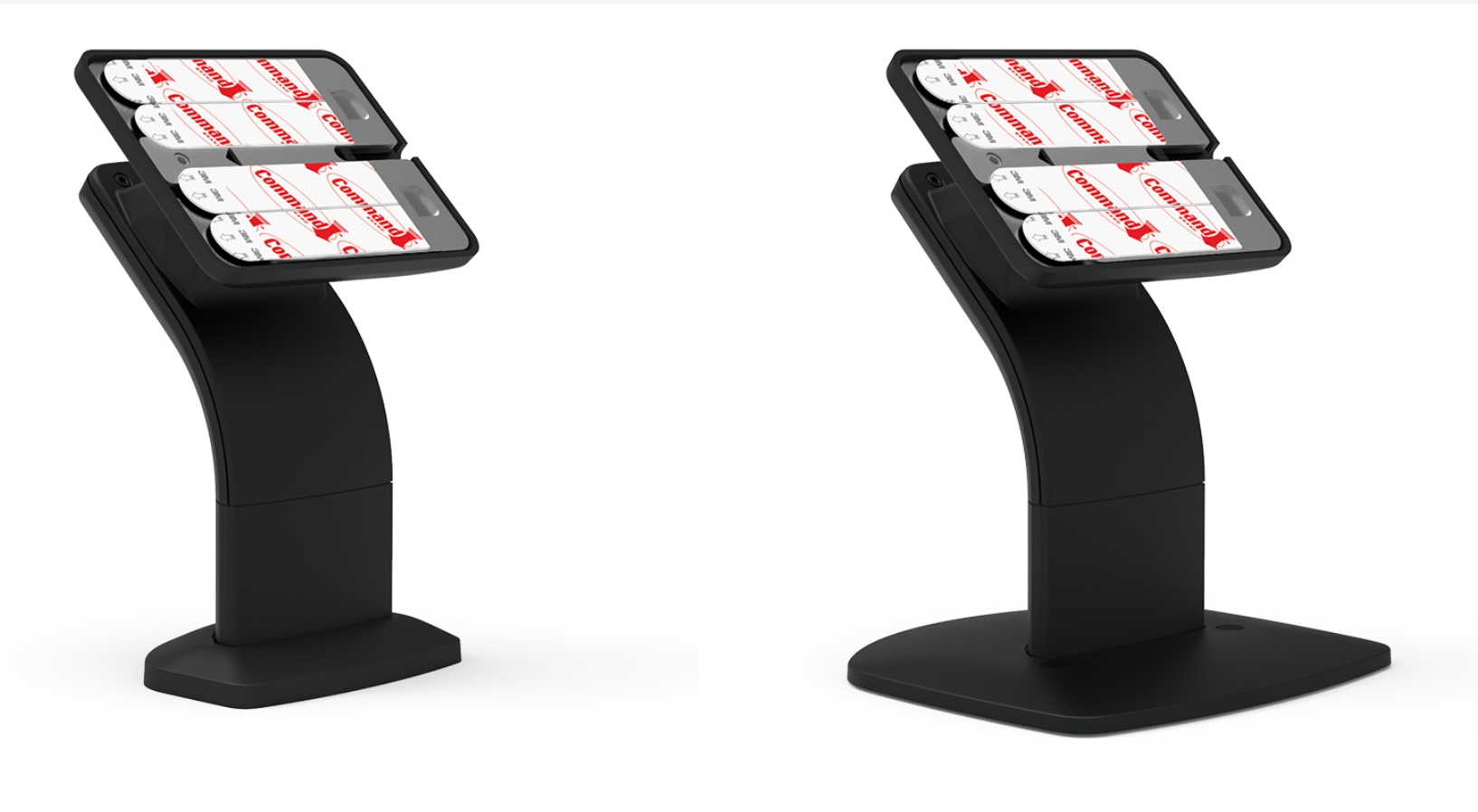 Monza Universal Tablet & iPad Retail Stand - (Black or White) Screw Down or Free Standing