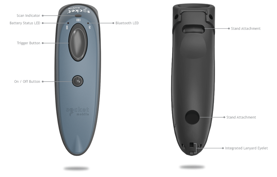 Socket Cordless Scanner DURASCAN D700 1D Imager Bluetooth