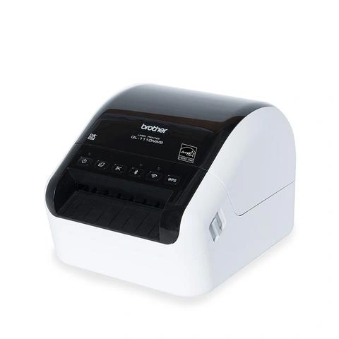Shopify Compatible Shipping Label Printer Bundle (Brother QL-1110NWB (USB, Bluetooth, LAN, Wifi, AirPrint))