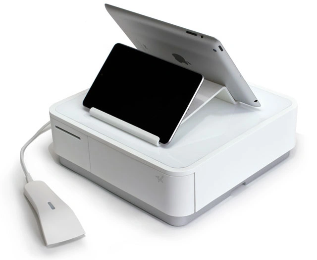 Star Micronics mPOP POP10CI Advanced All In One POS Solution, with Scanner in White