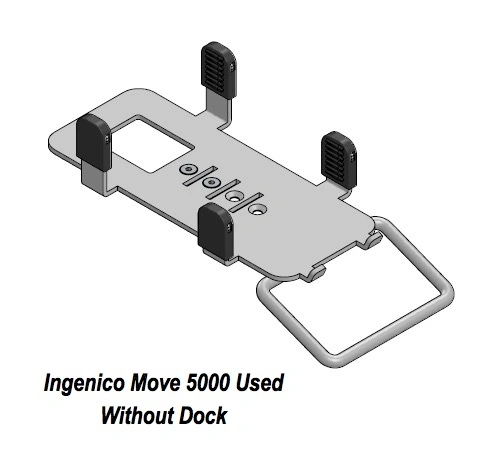 SpacePole Stack Stand For Ingenico Move Eftpos Machine
