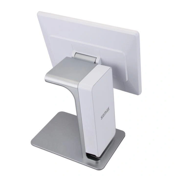 SAM4S FORZA 15” Touch POS Terminal with Intel i3 7100U CPU, 4GB DDR4 RAM, 128G SSD, Windows 10 IOT 64 Bit White and Silver