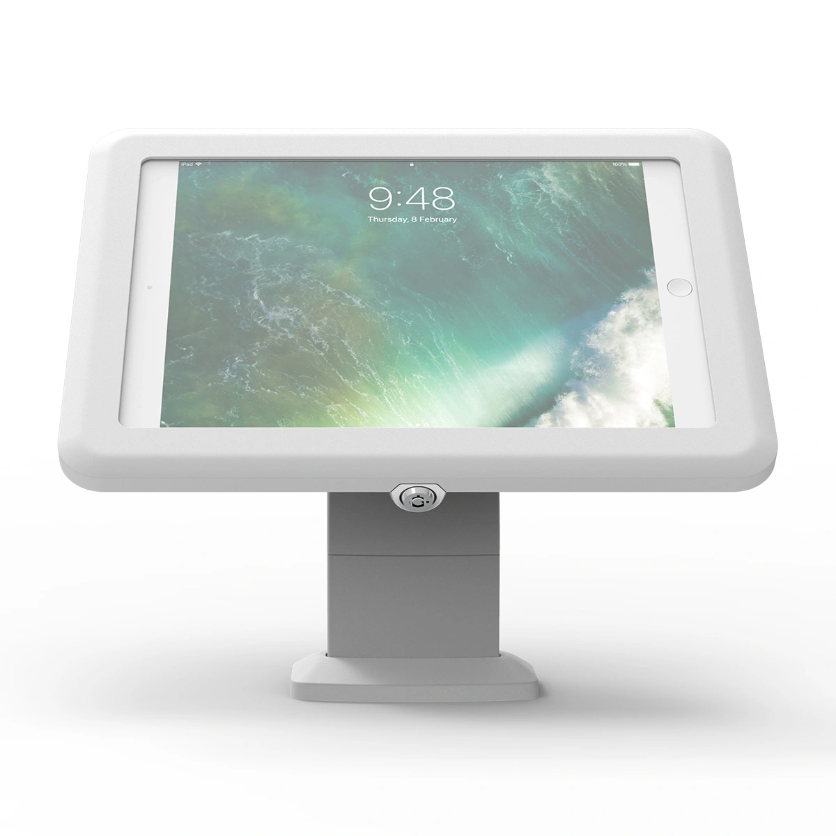 Como iPad Stand Black Or White Bolt Down or Free Standing