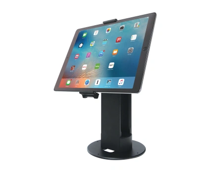 FlexiPOS Universal POS Tablet Stand with Optional Dual Display Bracket (Black or Silver)