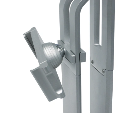 FlexiPOS Universal POS Tablet Stand with Optional Dual Display Bracket (Black or Silver)