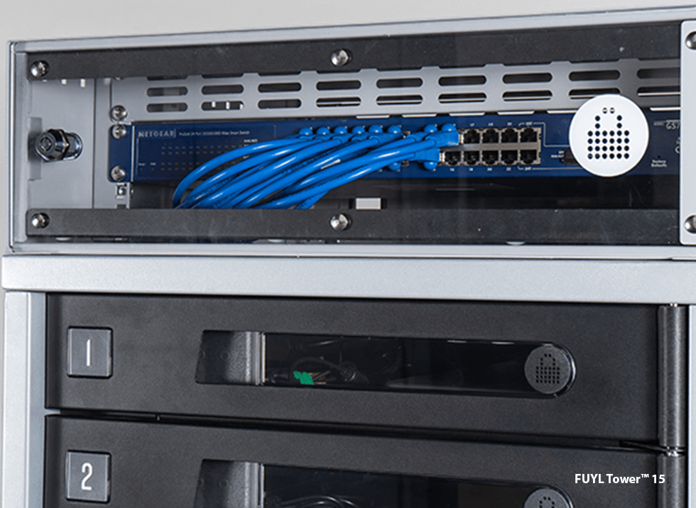PCLocs FUYL Tower Pro 5 Bay Smart Locker - PCL3-10535
