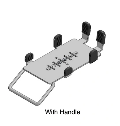 SpacePole Stack stand with MultiGrip Plate (VeriFone)