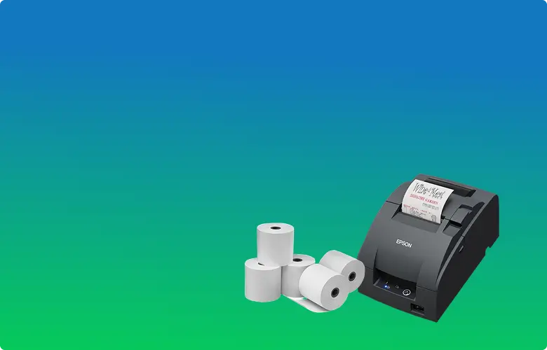 Receipt Printer Paper & Ribbon Finder
