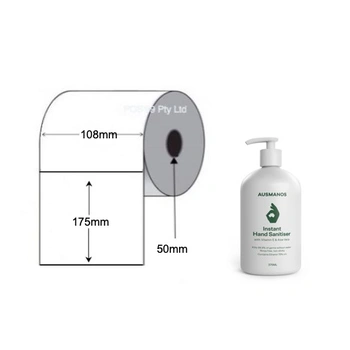 Inkjet Matt Paper Labels 108mm W x 175mm H  x 50mm Core  C3500  and C4010
