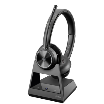 Poly Savi 7320 UC Stereo DECT Headset with D400 USB-A Dongle 2-220998-205