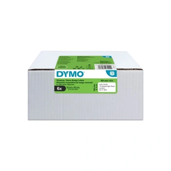 DYMO LabelWriter Shipping Labels 54 x 101mm, White, 6 Rolls (2093092)