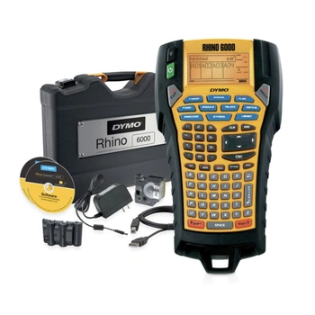 DYMO Rhino 6000+ Industrial Label Maker Hard Case Kit (2124721)