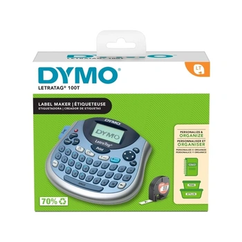 DYMO LetraTag 100T Tabletop Label Maker, Blue (2174536)