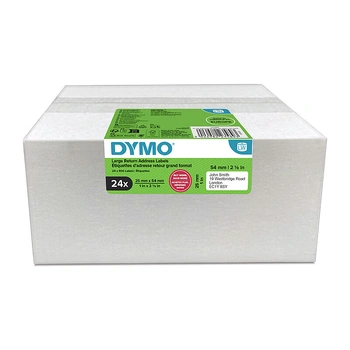 DYMO LabelWriter Address Labels 25mm x 54mm, Bulk 24 Pack (2223589)