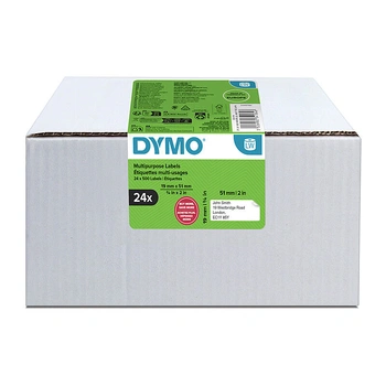DYMO LabelWriter Multi-Purpose Labels 19mm x 51mm, Bulk 24 Pack (2234184)
