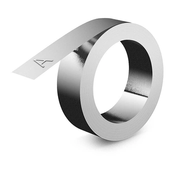 DYMO Aluminium Non-Adhesive Embossing Tape 12mm, Box of 10 (31000)