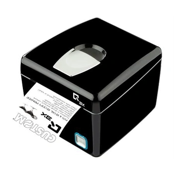 Custom Q3X Thermal Receipt Printer USB Serial Glossy Black (Out Of Stock)