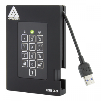 APRICORN Secure Storage AEGIS Fortress 500GB / 1TB / 2TB FIPS